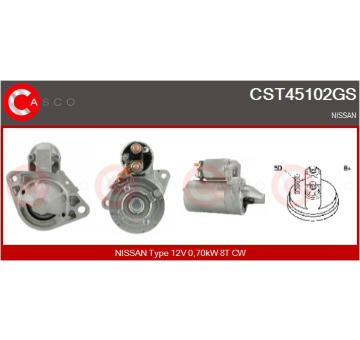 Kompresor, klimatizace CASCO CAC76018GS