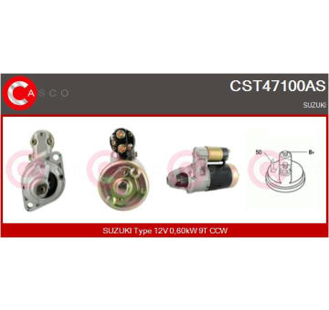Startér CASCO CST60117GS