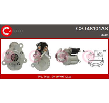 Startér CASCO CST48101AS
