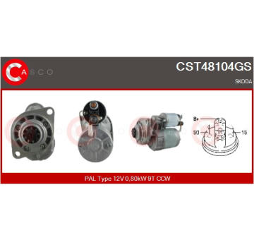 Startér CASCO CST60130AS