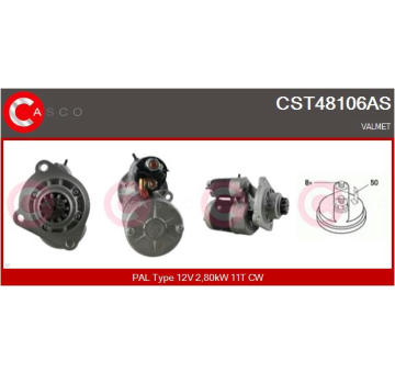 vnitřní ventilátor CASCO CBW61002GS