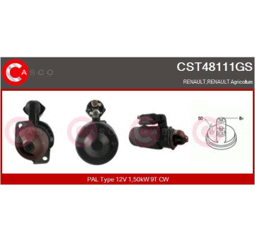 Regulátor alternátora CASCO CRE60103AS