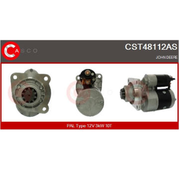 Elektromagnetický spínač, startér CASCO CSO10630AS
