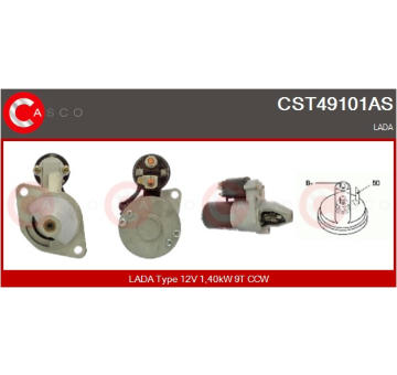 Vinuta pruzina, airbag CASCO CCC74007AS