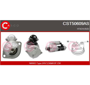 Odpor vnútorného ventilátora CASCO CRS61004AS