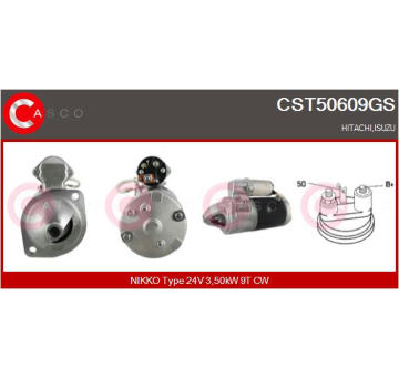Odpor vnútorného ventilátora CASCO CRS61004GS