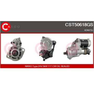 Elektromagnetický spínač, startér CASCO CSO15109AS