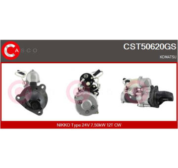 Elektromagnetický spínač, startér CASCO CSO15111AS