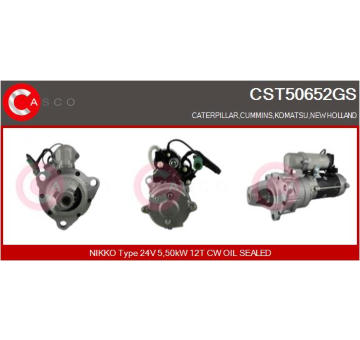 Elektromagnetický spínač, startér CASCO CSO15130AS