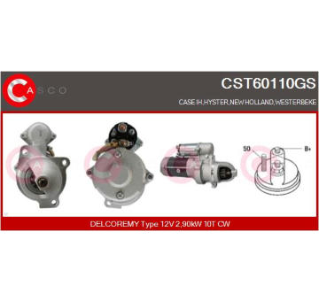 Elektromagnetický spínač, startér CASCO CSO15151AS