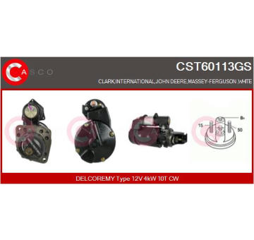 Odpor vnútorného ventilátora CASCO CRS70040AS