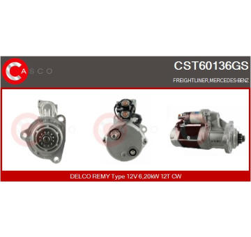 Elektromagnetický spínač, startér CASCO CSO20106AS