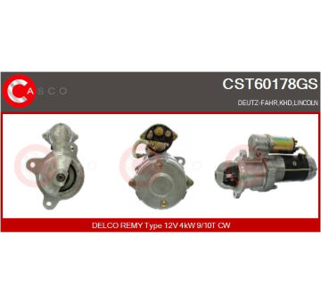 Elektromagnetický spínač, startér CASCO CSO25105AS