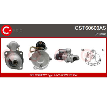 Alternátor CASCO CAL10100AS