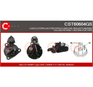 Alternátor CASCO CAL10113AS