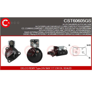 Alternátor CASCO CAL10114AS