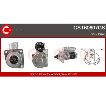 Elektromagnetický spínač, startér CASCO CSO30101AS