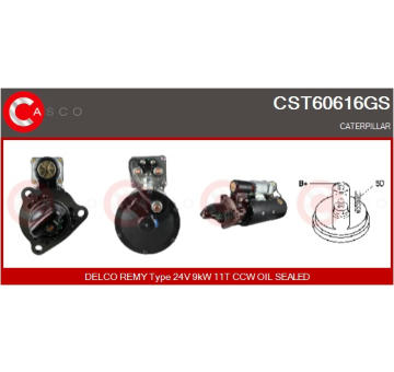 generátor CASCO CAL10146AS