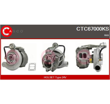 Elektromagnetický spínač, startér CASCO CSO60113AS