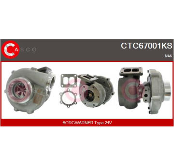 Elektromagnetický spínač, startér CASCO CSO60114AS