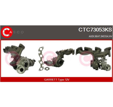 Dmychadlo, plnění CASCO CTC73053KS