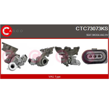 Hydraulické čerpadlo, řízení CASCO CSP71117AS