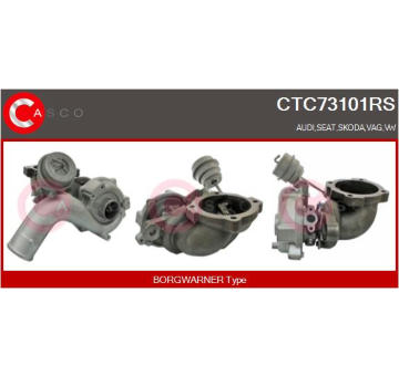 Uhlíkový zberač alternátora CASCO CBA40002AS
