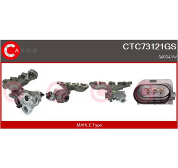 Uhlíkový zberač żtartéra CASCO CBM10023AS