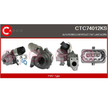 Plniace dúchadlo CASCO CTC74012KS