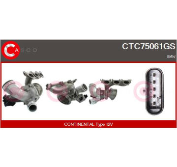 Alternátor CASCO CAL15165AS