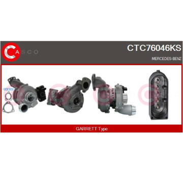 Alternátor CASCO CAL15238AS