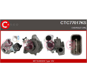 Alternátor CASCO CAL15258AS
