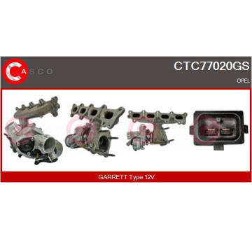 Alternátor CASCO CAL15262AS