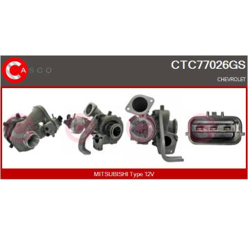 Drżiak uhlíkov CASCO CBH10129AS