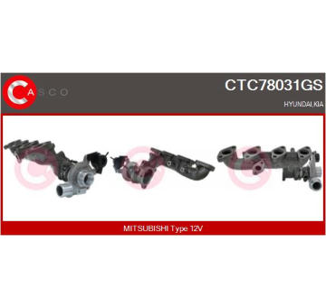 Drżiak uhlíkov CASCO CBH40600AS