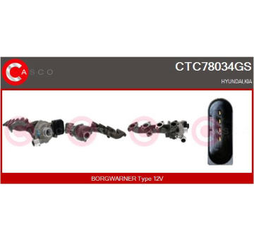 Alternátor CASCO CAL15340AS