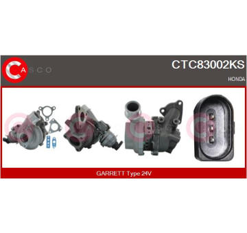 Alternátor CASCO CAL15457AS