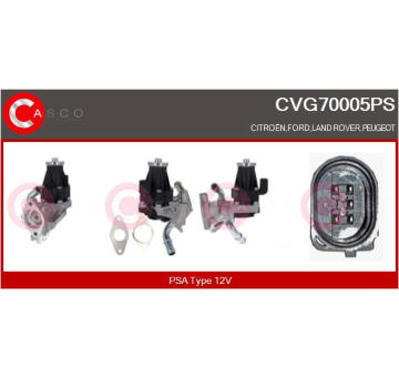 Elektromagnetický spínač pre żtartér CASCO CSO35100AS