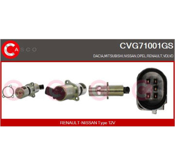 AGR-Ventil CASCO CVG71001GS