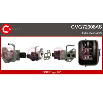 Stator, generátor CASCO CSR10025AS