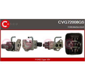 Motor stieračov CASCO CWM15121AS
