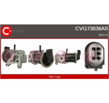 AGR-Ventil CASCO CVG73036AS