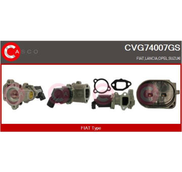 AGR-Ventil CASCO CVG74007GS