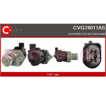 AGR-Ventil CASCO CVG74011AS