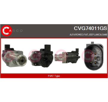 AGR-Ventil CASCO CVG74011GS