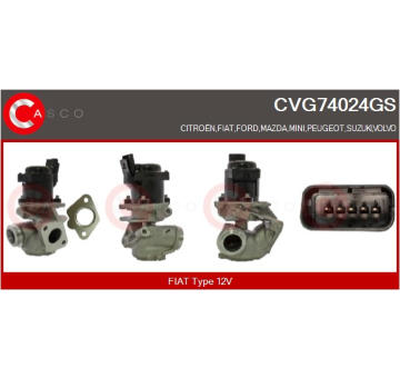 Stator, generátor CASCO CSR40016AS