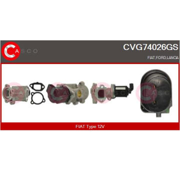 AGR-Ventil CASCO CVG74026GS