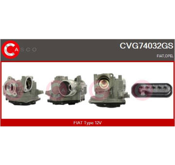 AGR-Ventil CASCO CVG74032GS