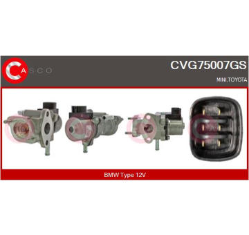 Snimac uhlu rejdu CASCO CSS74312GS