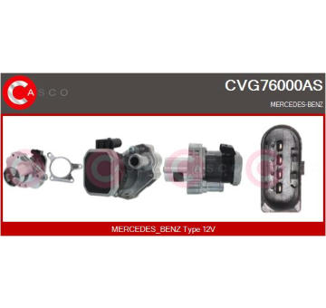 Snimac uhlu rejdu CASCO CSS76300GS